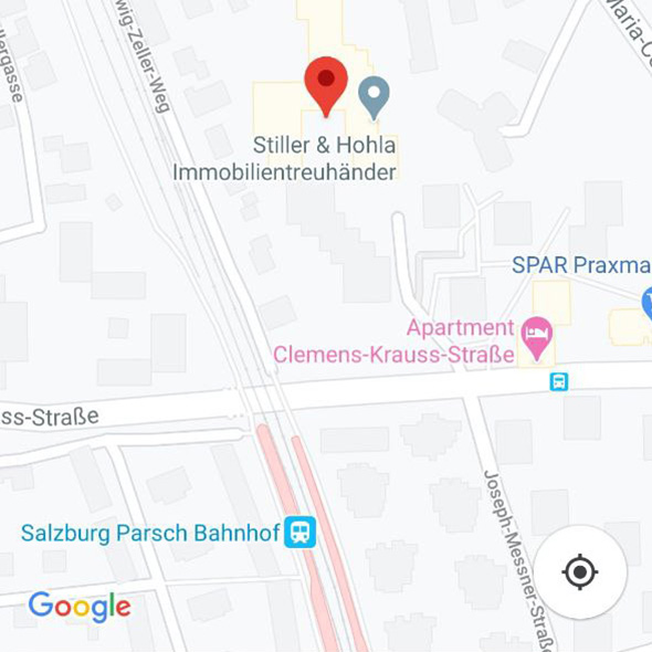 Google Maps Grafik Standort Parsch